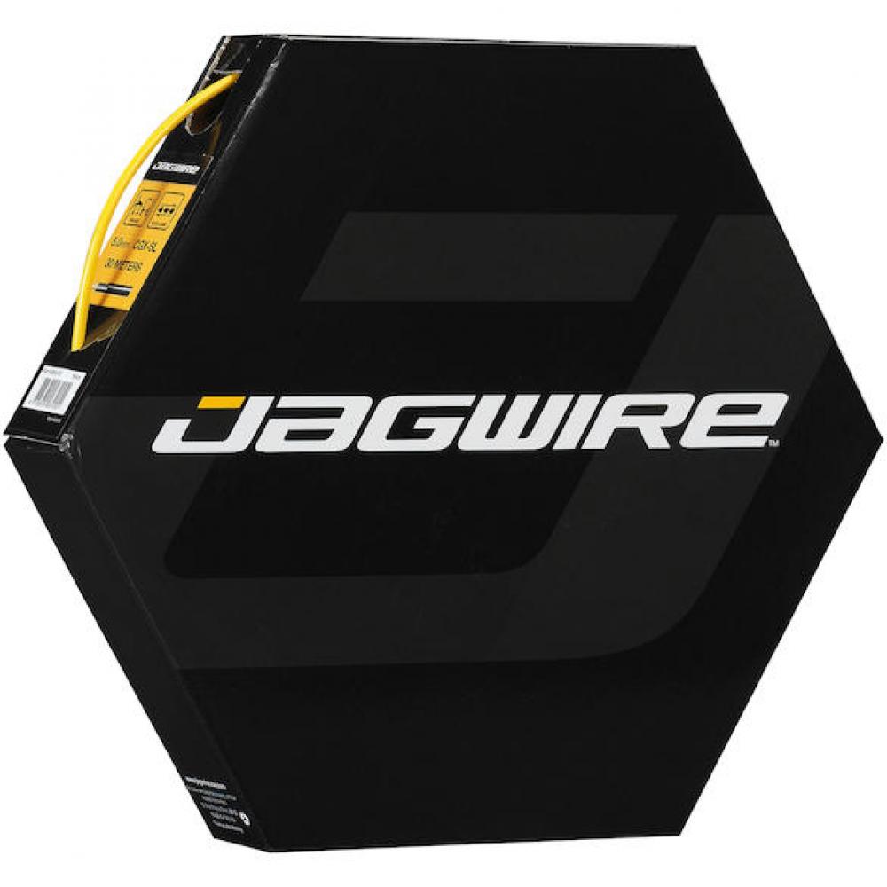 Jagwire CGX-SL Bremszugaußenhülle Ø 5 mm x 30 m Gelb - Hartstahl mit Slick-Lube