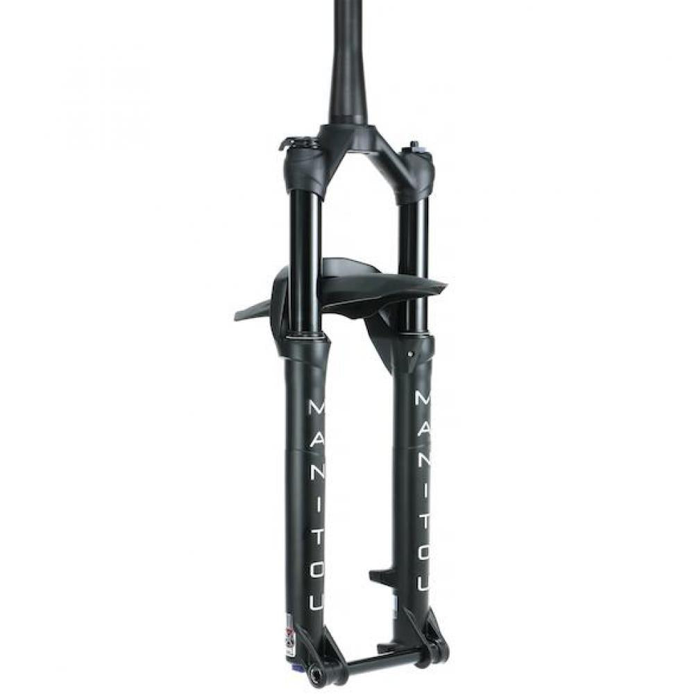 Manitou Federgabel Machete 27,5" 100 mm Schwarz - leistungsstarke Trail-Gabel