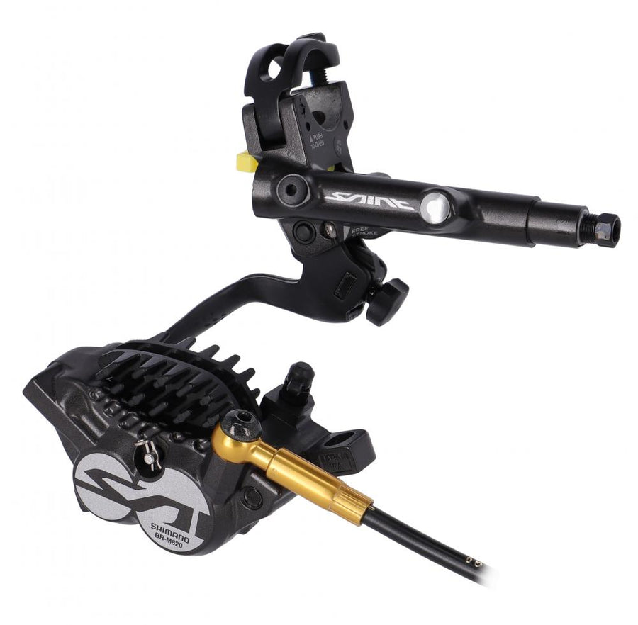 SHIMANO SAINT M820 HR hydraulische Scheibenbremse für Hinterrad.