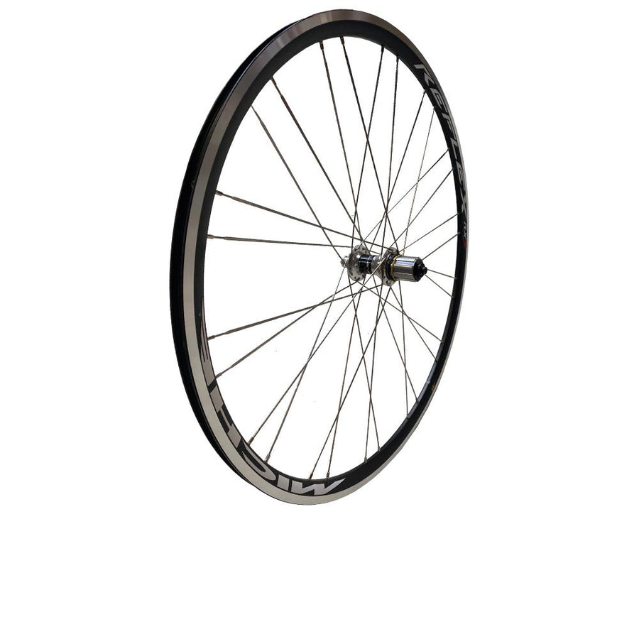 Miche LRS Renn Reflex XL Campagnolo Clincher Laufradsatz Silber - Zuverlässige Road-Performance