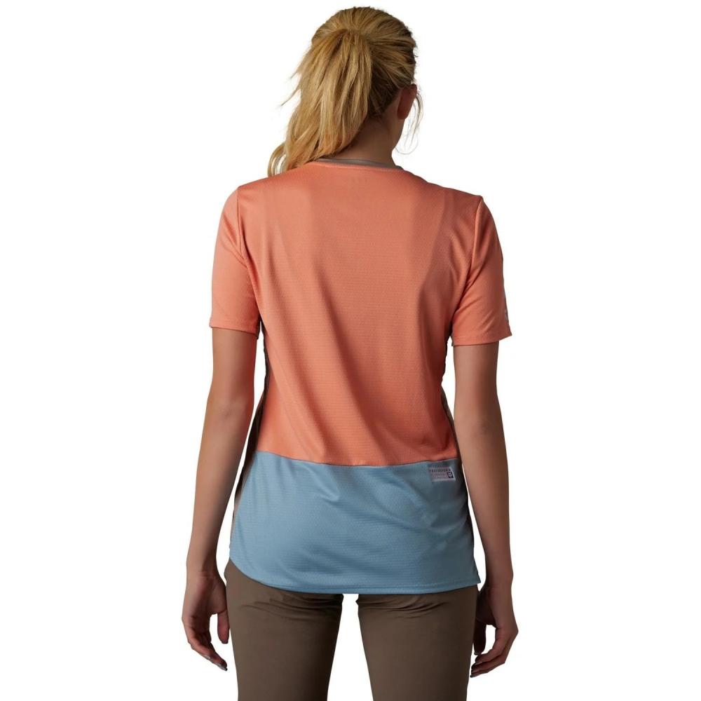 FOX Defend Damen MTB-Trikot S - Salmon mit TruDri