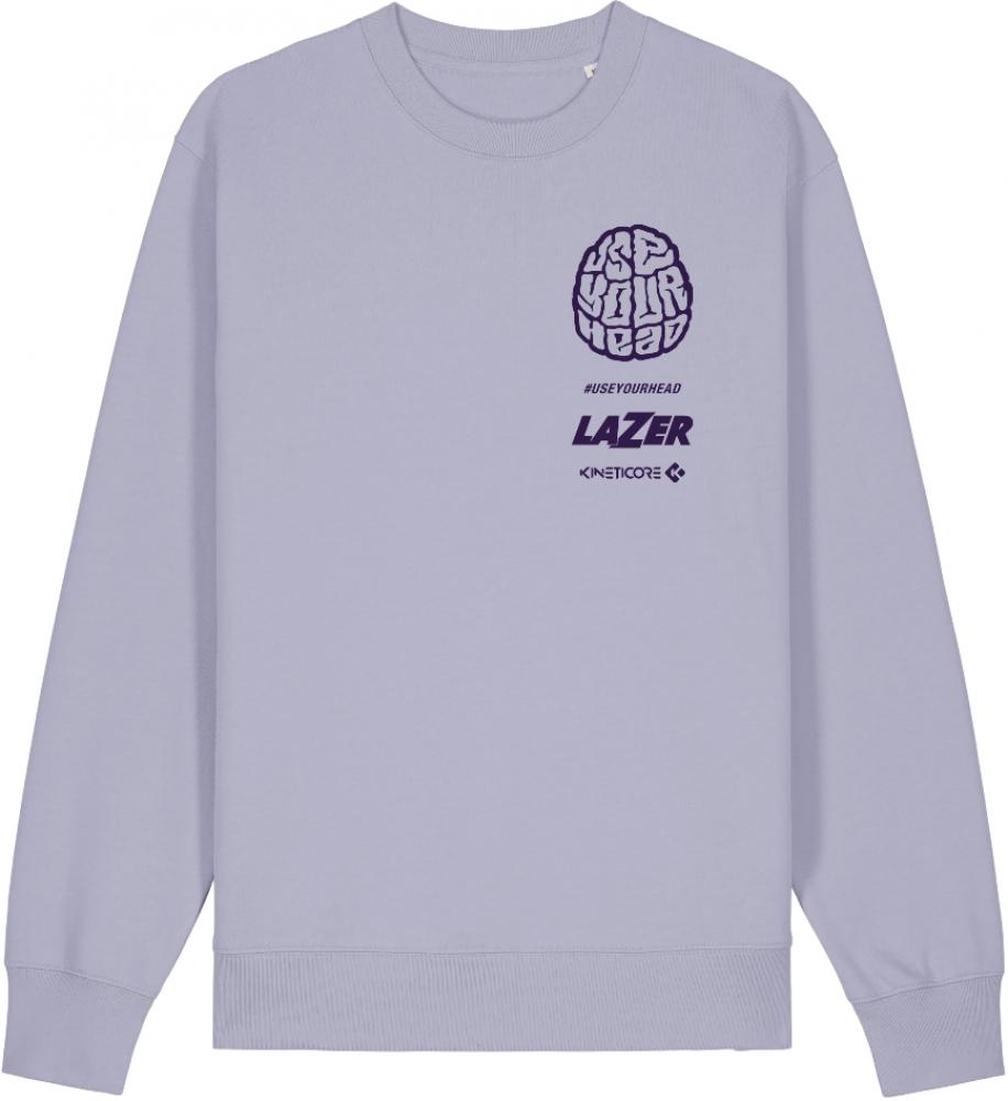 LAZER UYH Campaign Sweater L Lavendel - komfortabler Freizeit-Pullover in moderner Ausführung