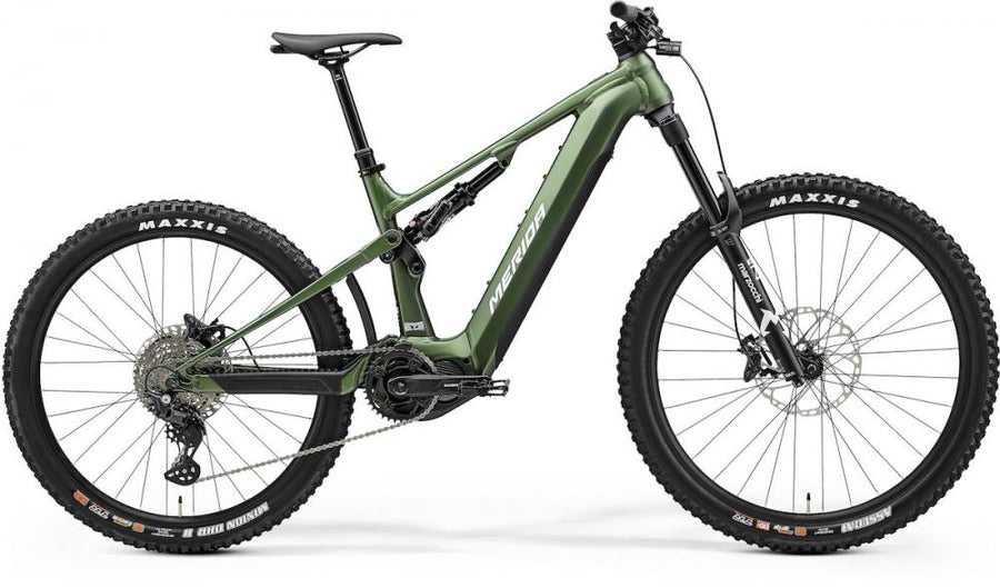 Merida eONE-SIXTY 675 IV1 M (43) grün/weiß - leistungsstarkes E-MTB der aktuellen Generation