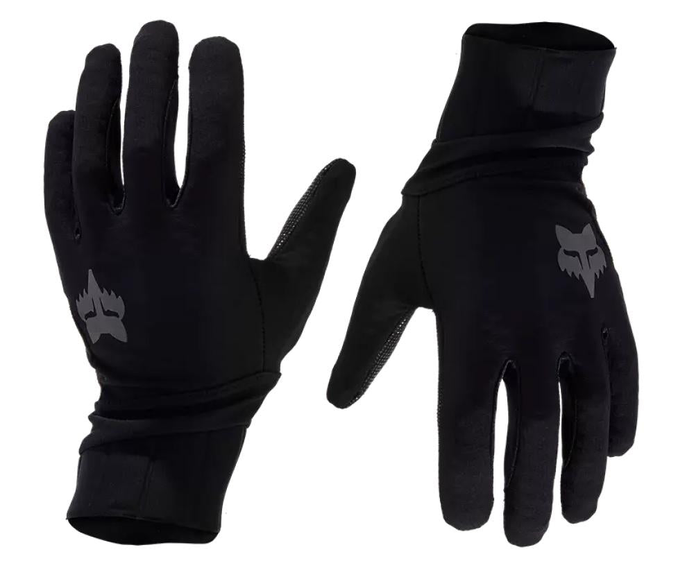 Fox Defend Pro Fire Handschuhe Black Größe L - wasserdicht, atmungsaktiv, Touchscreen-kompatibel, MTB Winterhandschuhe mit DWR-Beschichtung