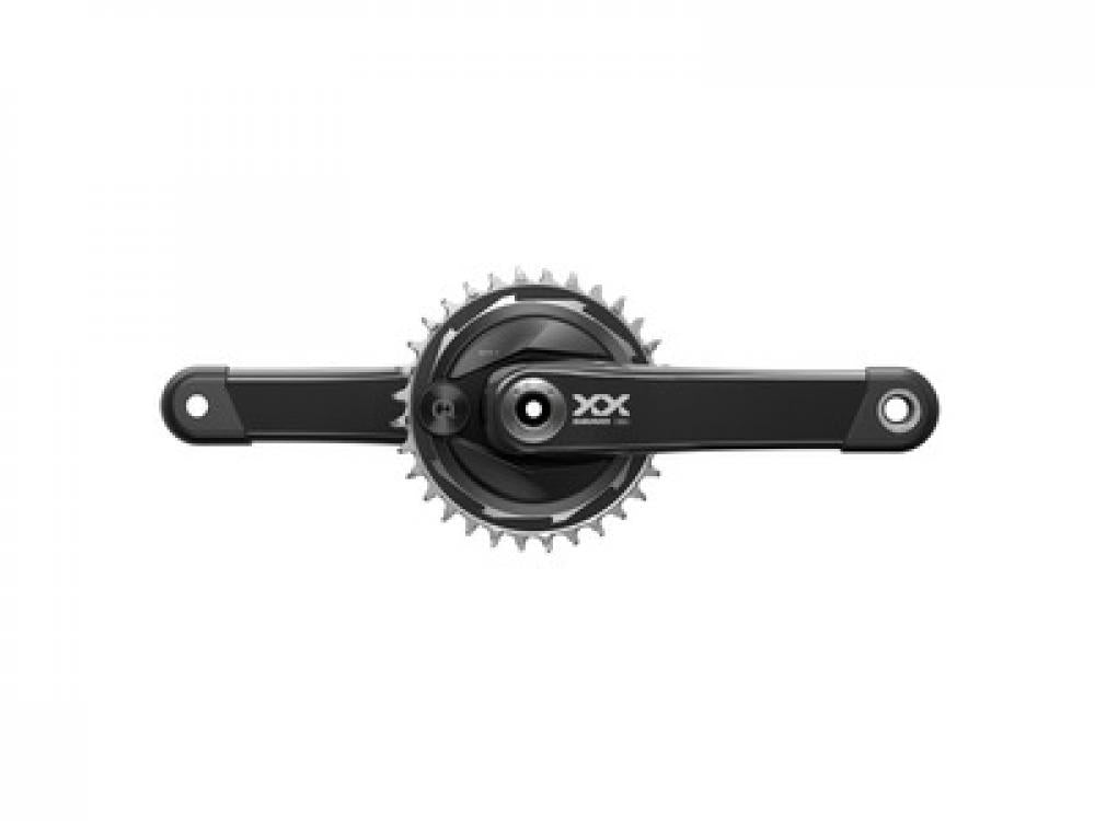 SRAM Kurbelgarnitur Quarq XX Eagle T-Type AXS 170 mm DUB - präzise Powermessung am MTB