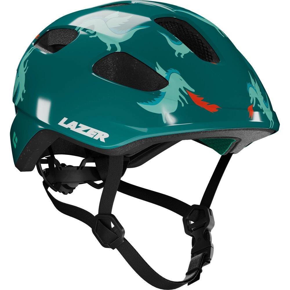 LAZER LAZER Helm Nutz 2.0 KinetiCore grün Kids & Junior - sicherer Kinderfahrradhelm