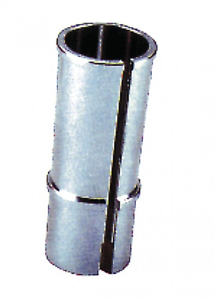 Silberne Kalibrierbuchse für Fahrrad-Sattelstütze, Durchmesser 27,2 auf 29,6-31,8 mm