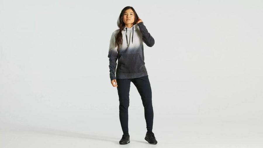 LEGACY SPRAY PULL-OVER HOODIE WMN DOVGRY M - Damen Kapuzenpullover Grau