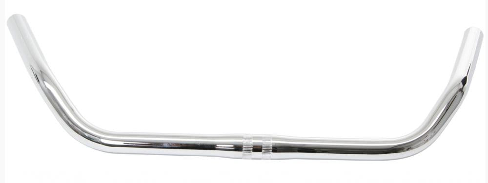 Ergotec Englischer Lenker Ø 25,4 mm 535 mm Höhe 62 mm 77° verchromt