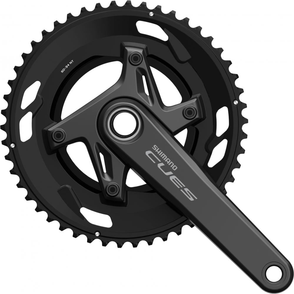 SHIMANO Kurbelgarnitur CUES FC-U6030-2,170mm, 50x34Z, 9/10-fach, 2-tlg - 6030-2, 2,, 170mm, 50x34, 10-fach