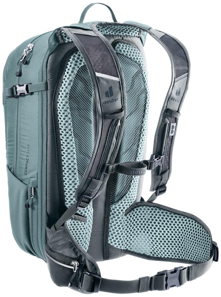 Deuter Compact 14+3 Fahrradrucksack 860 g Graphite - Leicht & ergonomisch