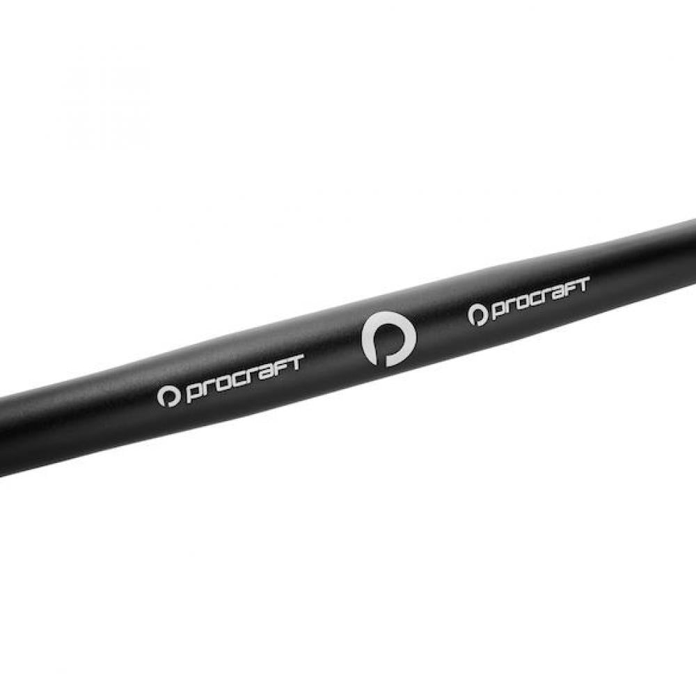 Procraft Lenker Sport II 25,4 mm/12°/600 mm Schwarz - Ergonomischer Sportlenker