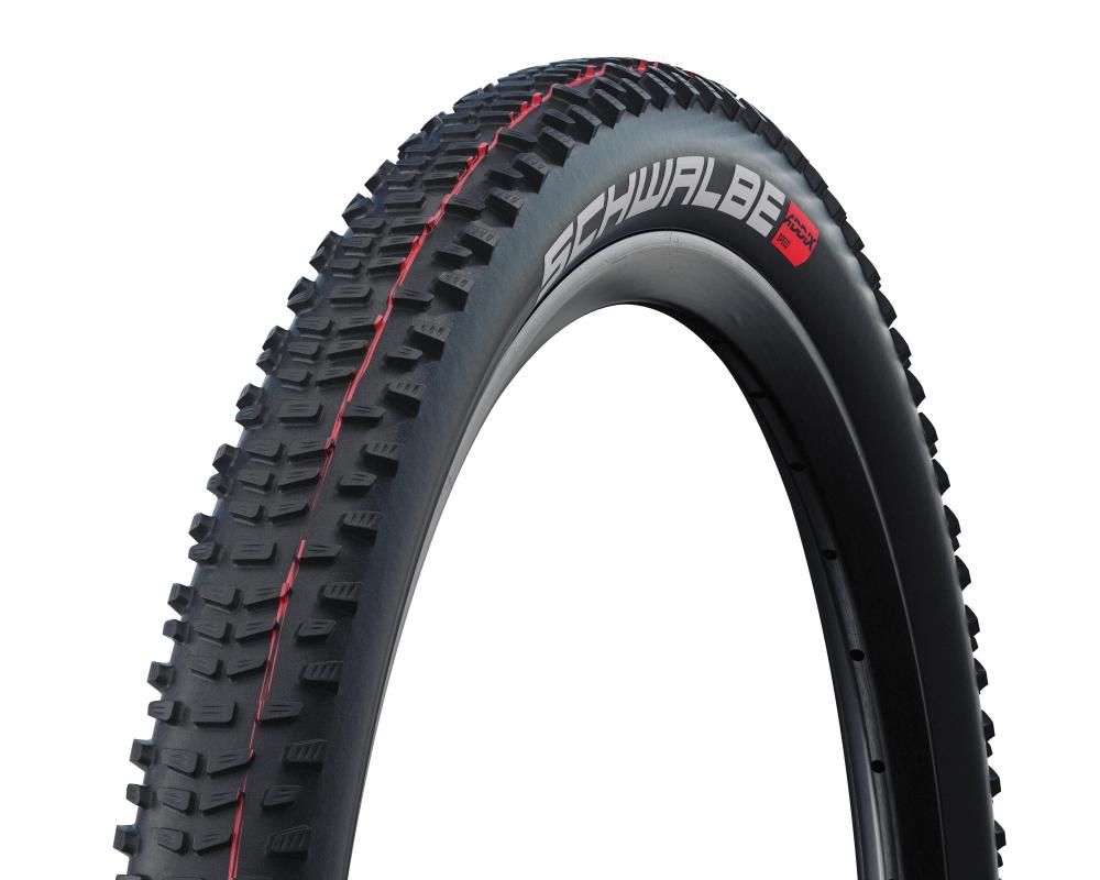 Schwalbe Racing Ralph HS490 Faltreifen 29x2.10" (54-622) - Addix Speed, Super Ground, TLE, E-25, Tubeless Ready, schwarz
