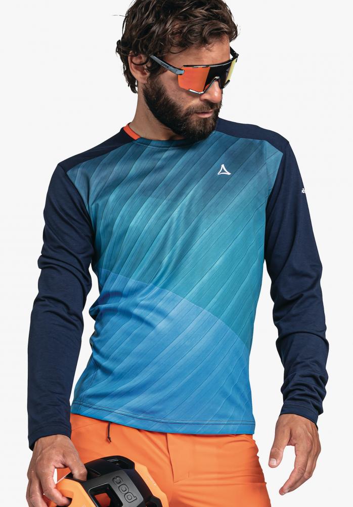 Schöffel Longsleeve Altitude M blau Größe 56