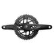 SRAM Quarq Rival E1 Powermeter Kurbelgarnitur 170mm 48-35T - DUB Carbon Rennrad Kurbel mit Leistungsmessung