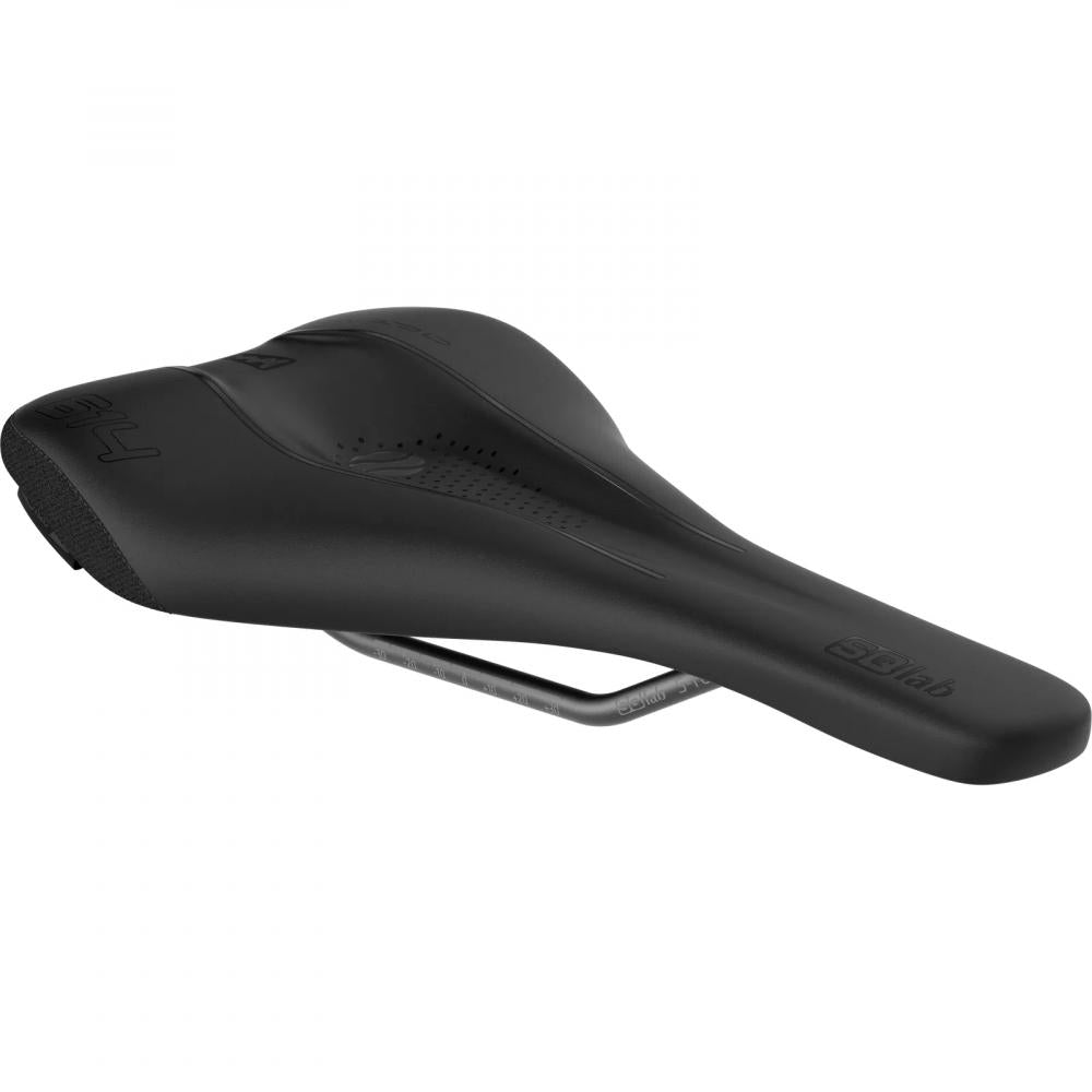 ERGOWAVE SQlab 614 ERGOWAVE® active 2.1 Sattel 13 cm - ergonomisch für Gravelbikes Kevlarbezug Tube Streben schwarz perfekte Druckentlastung und Komfort - Fahrradsattel