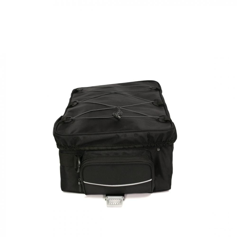Haberland Topcase Touring Max schwarz - geräumige Gepäckträgertasche für Touring & Alltag