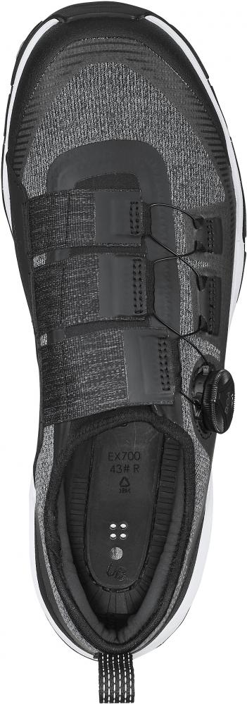 SHIMANO Fahrradschuhe EX700 Herren/Damen Touring SPD, Größe 46, Schwarz