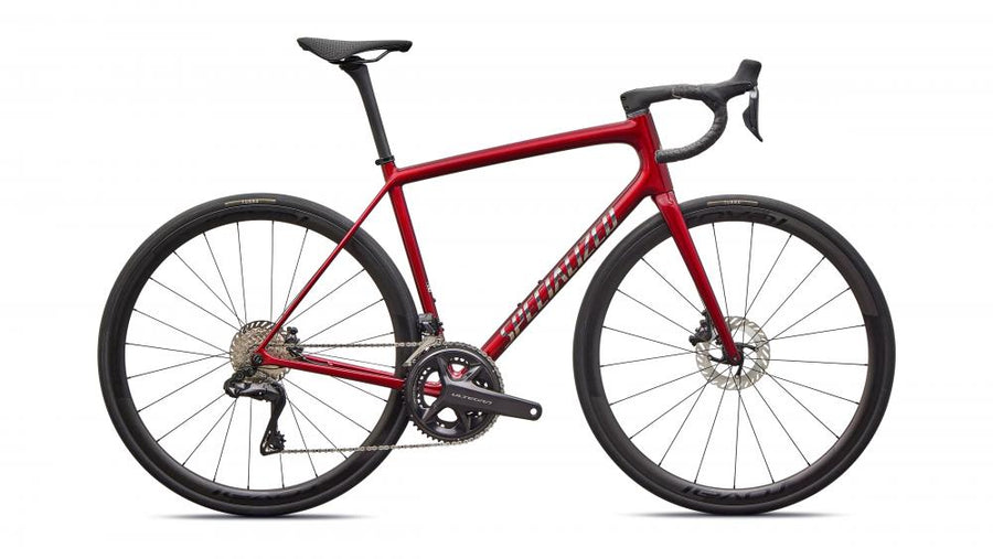 AETHOS PRO DI2 REDSKY/CHRM 49 - Rennrad mit Shimano Di2 elektronischer Schaltung - Unbekannt