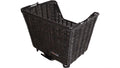 AtranVelo Fahrradkorb Picnic AVS schwarz 25x40x31 cm