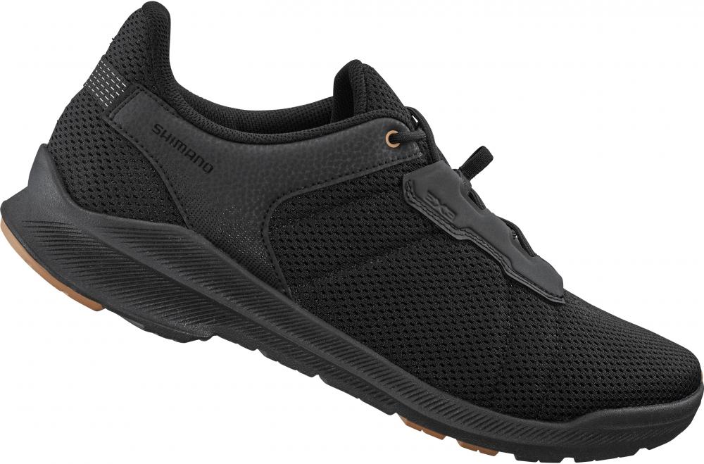 SHIMANO Fahrradschuhe EX300 Herren/Damen Touring SPD ? Größe 42, Schwarz
