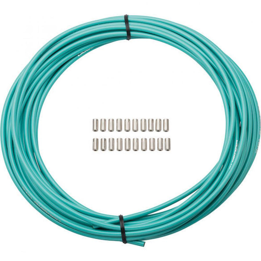 Jagwire Bremszugaußenhülle CGX-SL Ø 5 mm x 10 m Bianchi Celeste - präzise Bremsperformance