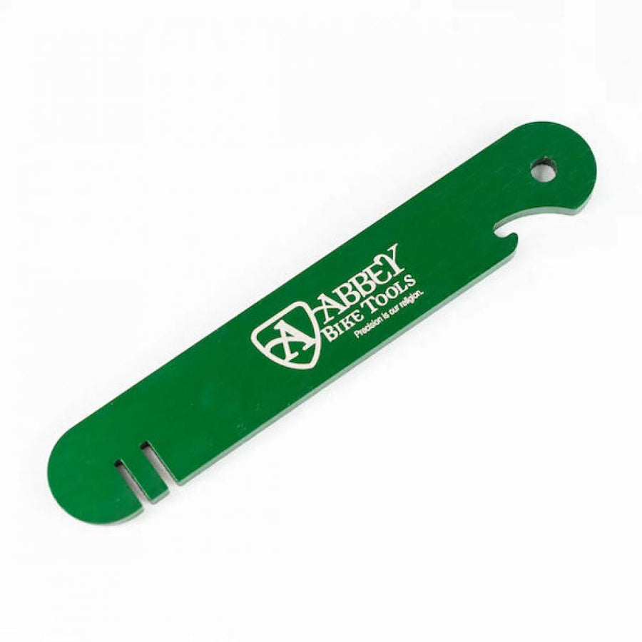Abbey Tools Bremsscheiben-Richtwerkzeug Stu Stick One Size Grün - präzises Justierwerkzeug