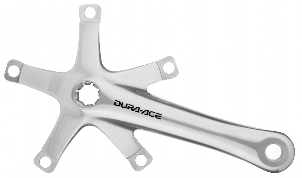 SHIMANO Kurbelgarnitur DURA-ACE TRACK FC-7710 170 Silber - maximale Bahn-Performance