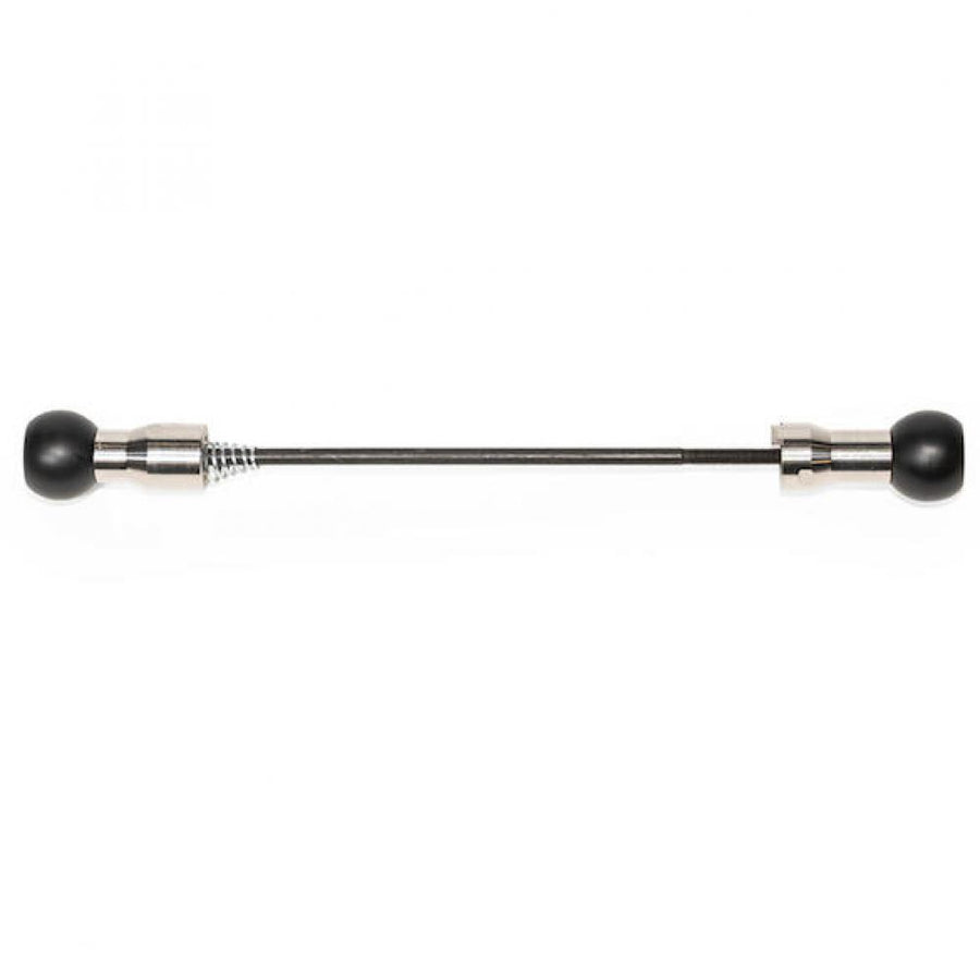 Burley Schnellspannachse COHO Ballz 190 mm Silber - sichere Anhänger-Kupplung