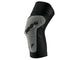 100% Ridecamp knee pads S black/grey - ultraleichte, atmungsaktive MTB Knieschoner