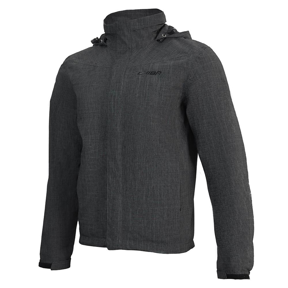 CHIBA Allweather Jacke - wasserdicht, winddicht, atmungsaktiv, dunkelgrau, XL