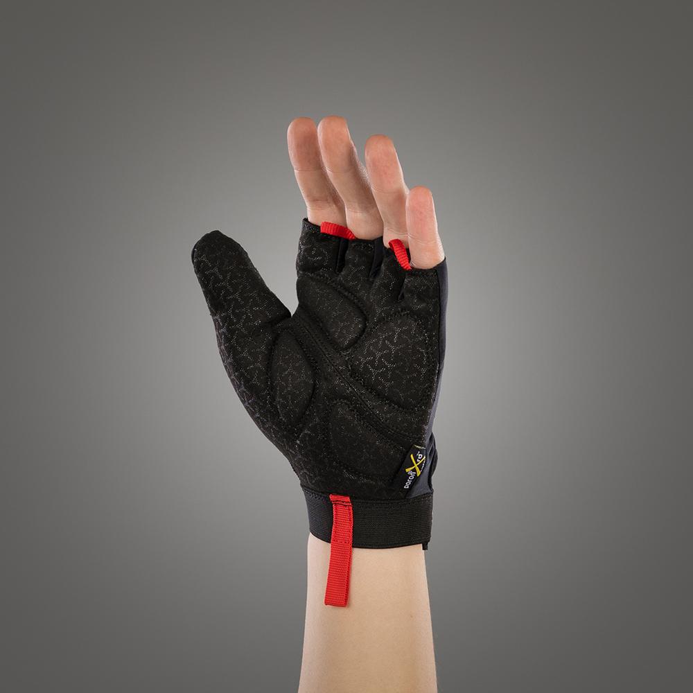 CHIBA Argon II Rollstuhlhandschuhe - Größe M, Schwarz