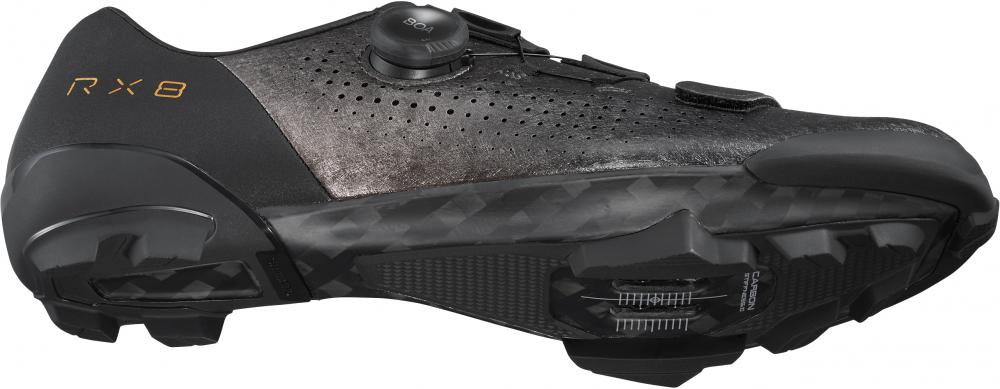 SHIMANO RX801 Fahrradschuhe - Herren/Damen Gravel SPD, Größe 40, Schwarz