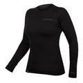 Endura Damen BaaBaa Blend Baselayer langarm schwarz XS - Merino Funktionsshirt, atmungsaktiv, schnelltrocknend, geruchshemmend, natürliche Isolierung