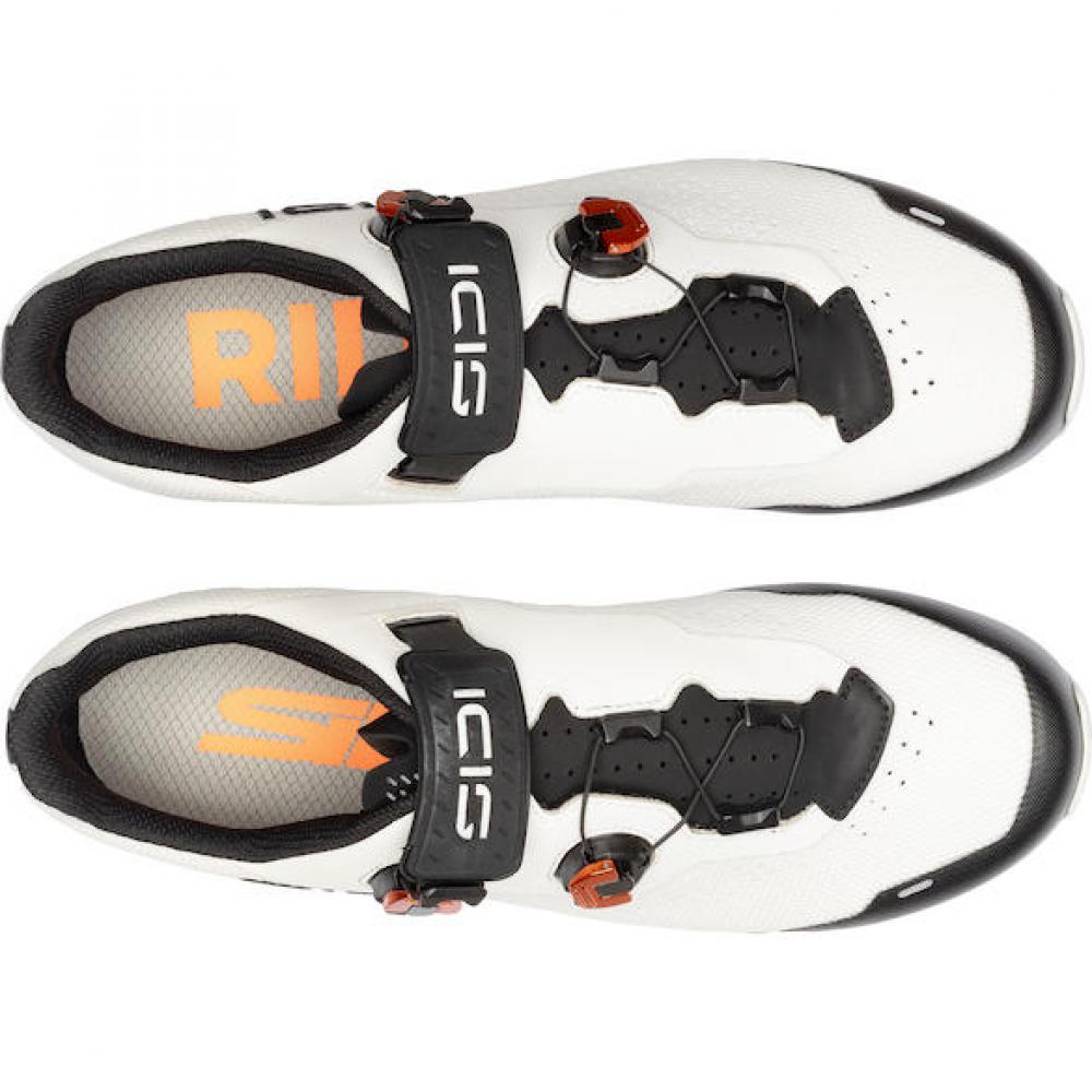 Sidi MTB DOMINATOR X ice white 41 Weiß - steifer MTB-Schuh mit präzisem Drehverschluss