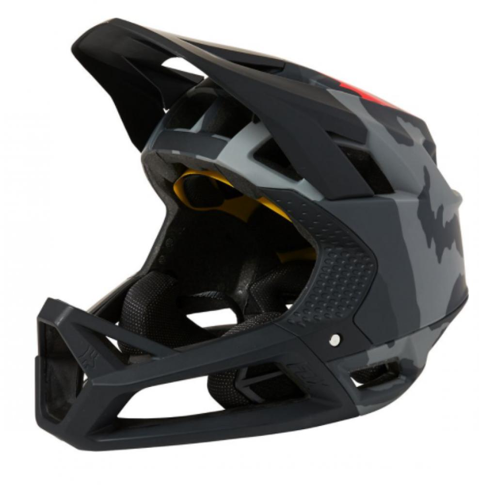 FOX Helm PROFRAME CE Full Face Schutz Helm black camouflage S