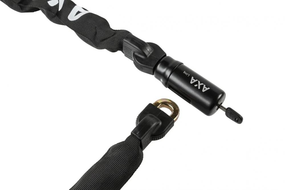 Axa Linq 180 Kettenschloss 1.800 mm Ø9 - 5 mm Schwarz - Sicherheitsstufe 14
