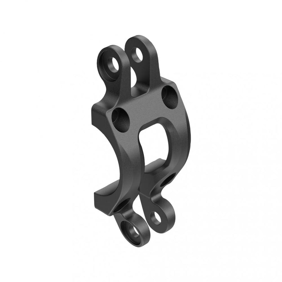 Ergotec Vorbaukappe 31.8mm mit Sepia 2-Halter - Aluminium AL6061 T6 schwarz sandgestrahlt - Vorbau-Frontkappe
