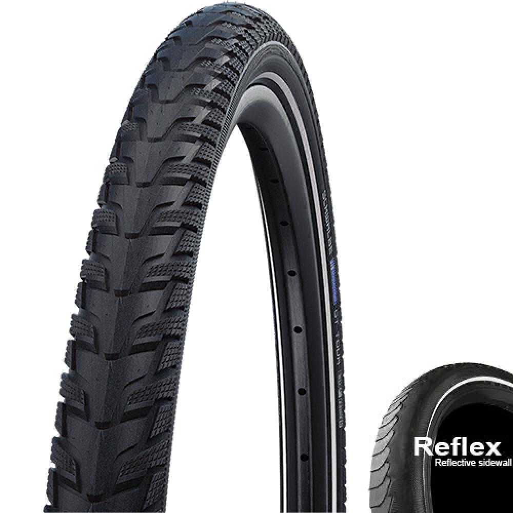 Schwalbe Reifen Energizer Plus Tour 28x1.40" 37-622 schwarz Reflex E-50 HS485 Draht