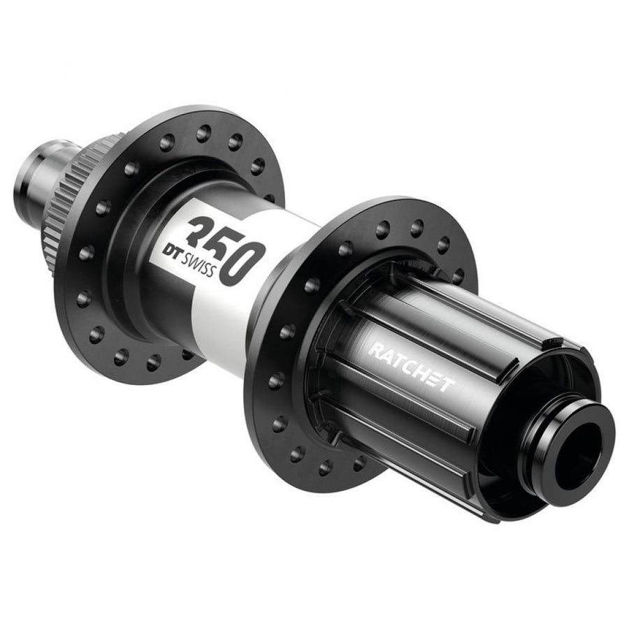 DT Swiss Nabe Road HR 350 Classic 28 Loch Schwarz - zuverlässige Centerlock Hinterradnabe