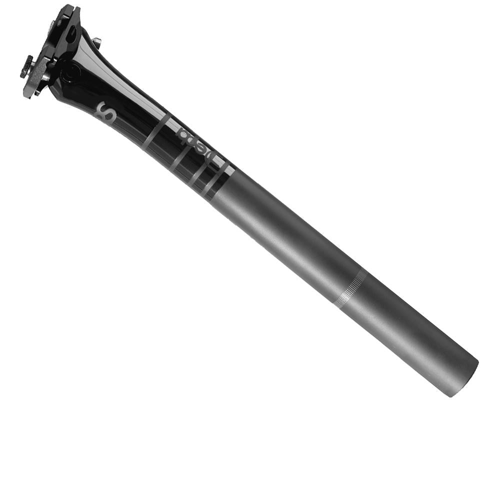 Deda RS Carbon Sattelstütze 31,6 x 350 mm, 0 mm Versatz, Titanschrauben