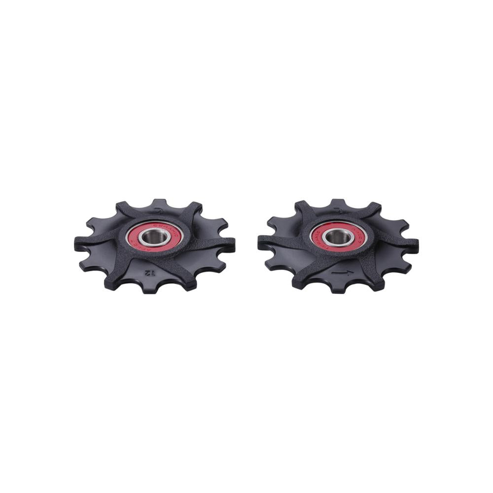 BBB Cycling Schaltungsrädchen RollerBoys Ceramic 12-Z 12 schwarz - leichte, reibungsarme Performance