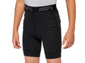 100% Ridecamp Youth Short w/ Liner 26" black - bequeme MTB-Kindershort für Trails