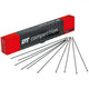 DT Swiss Speiche Competition 2.0 / 1.8 272 mm schwarz Straightpull - robuste Leichtbau-Speiche