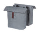Basil Doppelpacktasche City grey melee 30x18x49cm