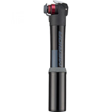 Merida Teleskop-Handpumpe MTB 18 cm Schwarz/Grau - Minipumpe mit 5,5 bar