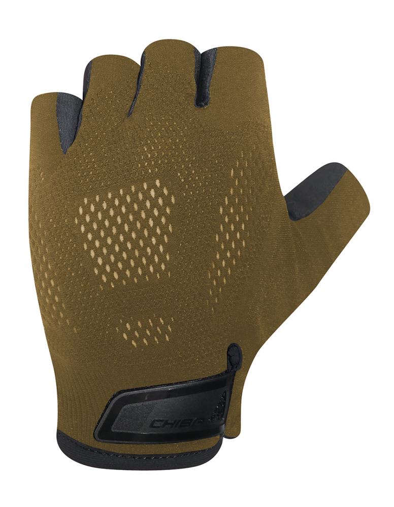 CHIBA BioXCell Road - Radhandschuhe olive S mit 3D-Innenhand & BioXCell-Polsterung