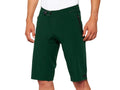 100% Celium Shorts 30" Forest Green - ultraleichte All-Mountain Bikeshorts mit 4-Wege-Stretch