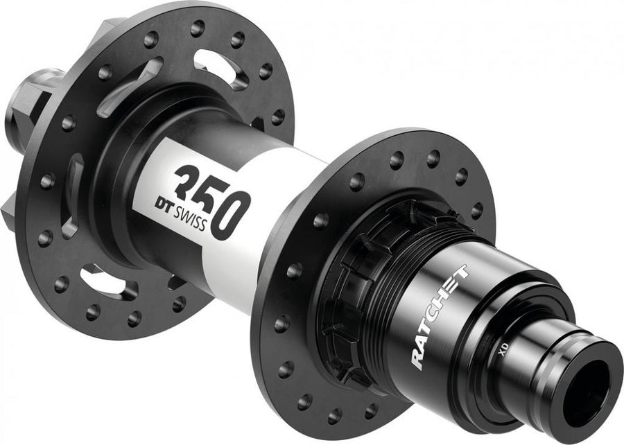 DT Swiss Nabe MTB HR 350 Classic 32 Loch Schwarz - zuverlässige Super Boost Hinterradnabe