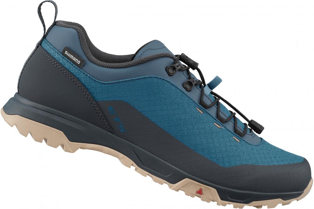 SHIMANO Fahrradschuhe ET501 MTB Flatpedal Größe 47 Blau